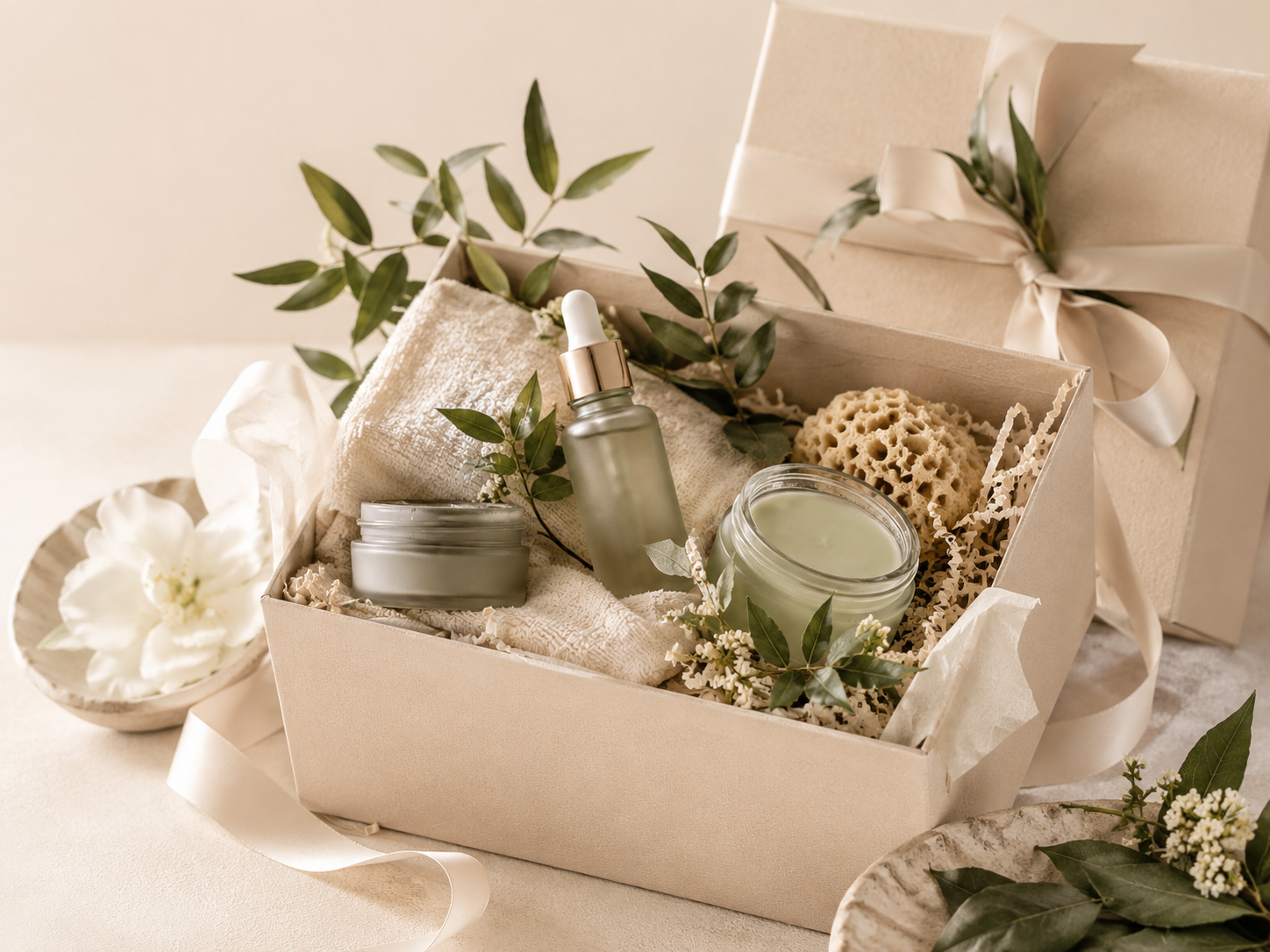 Premium Botanical Skincare gift hamper